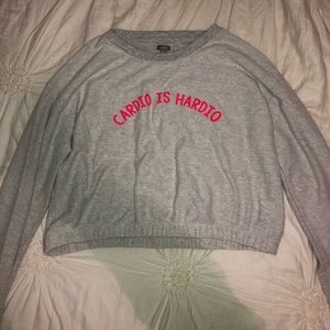 Cute sweatshirt!